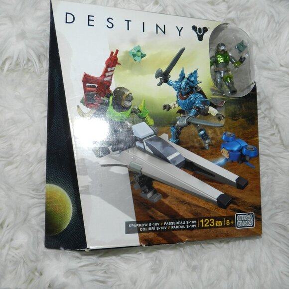 Mega Bloks S-10V Destiny Sparrow Building Kit Kids Playset 📦🏃🏻💨⚡🚚 - Picture 2 of 16